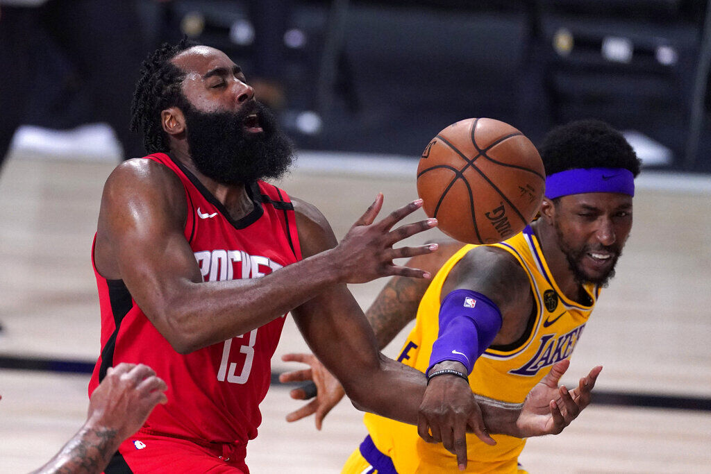 APTOPIX Lakers Rockets Basketball
